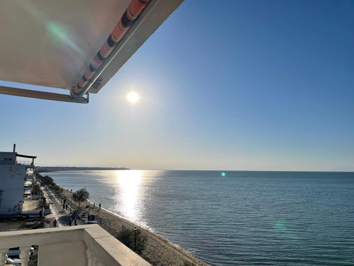 Siel Seaside Apartment Peraía Dış mekan fotoğraf